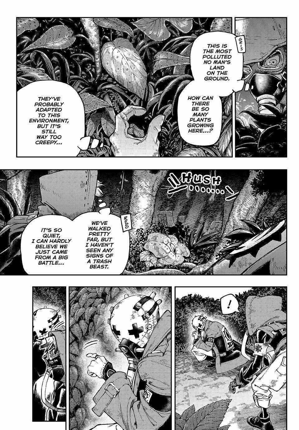 Gachiakuta Manga Chapter 100 page 10 - Tori: The Jungle No Man's Land