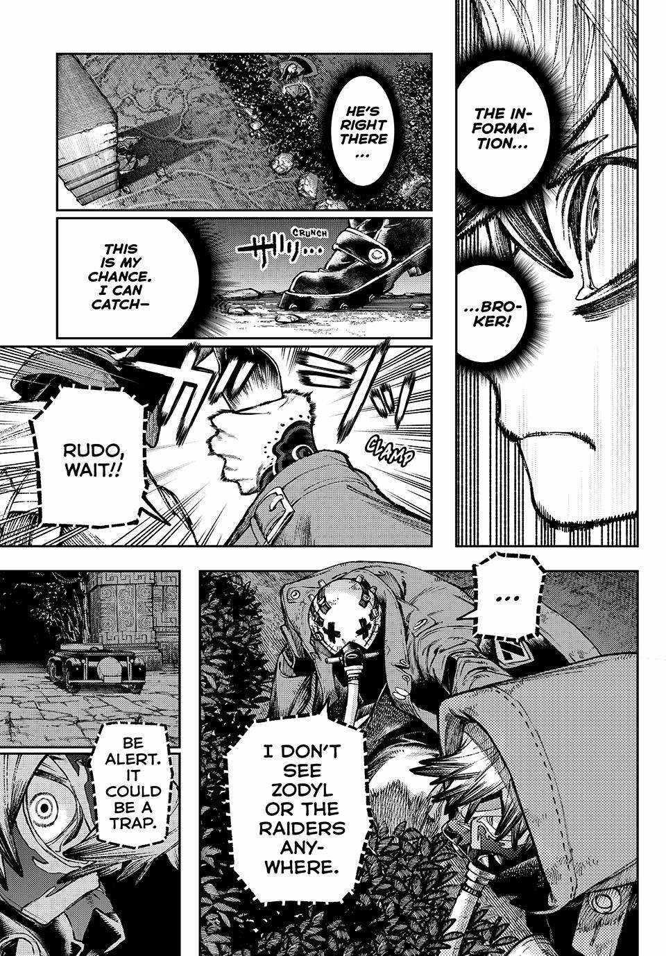 Gachiakuta Manga Chapter 100 page 12 - Tori: The Jungle No Man's Land