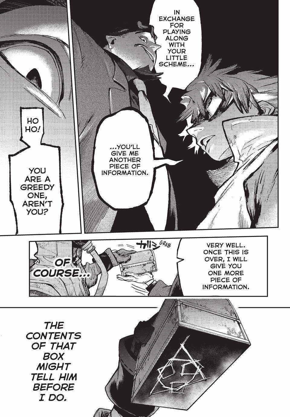 Gachiakuta Manga Chapter 103 page 19 - The Box