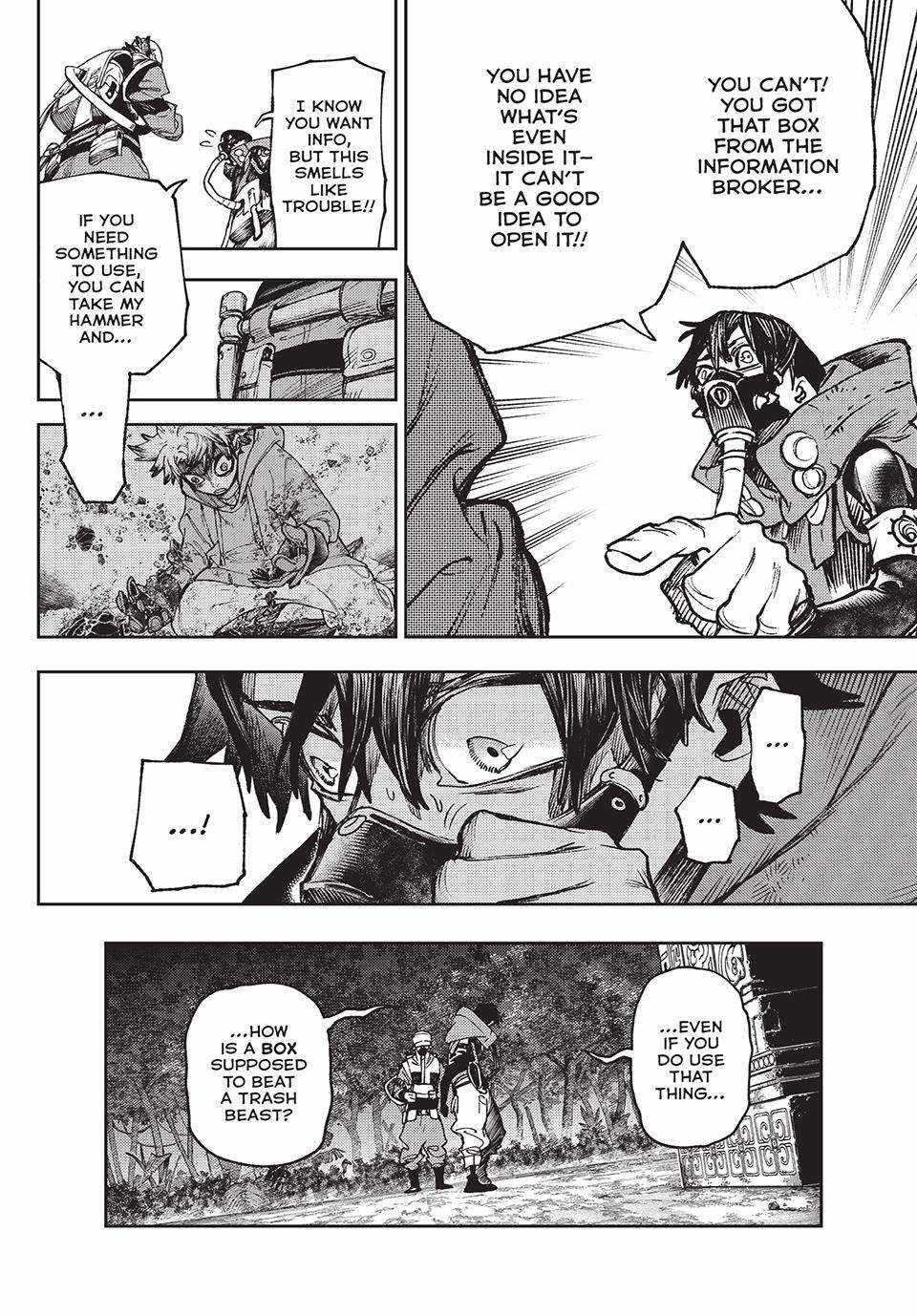 Gachiakuta Manga Chapter 104 page 5 - The Box