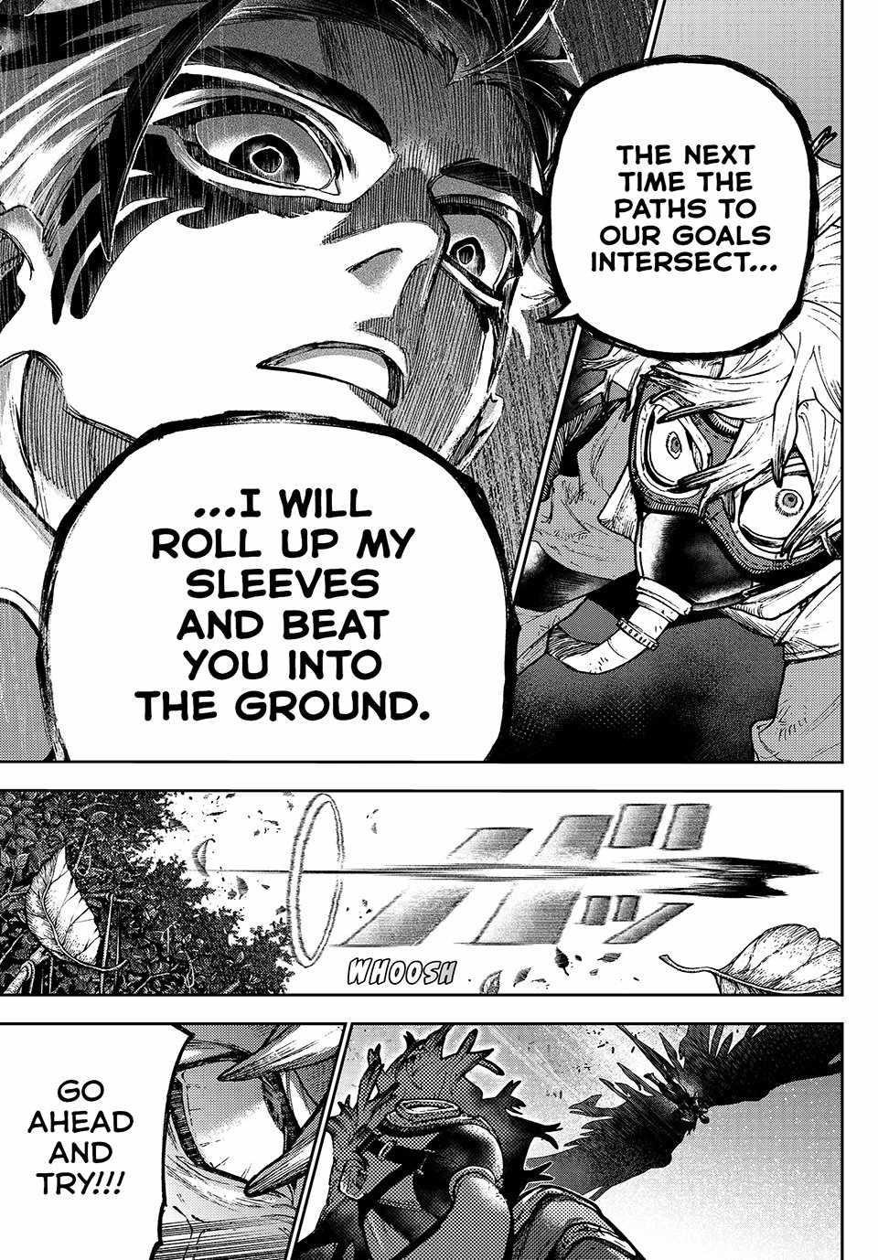 Gachiakuta Manga Chapter 108 page 13 - Stay Out of Our Way, Seriously