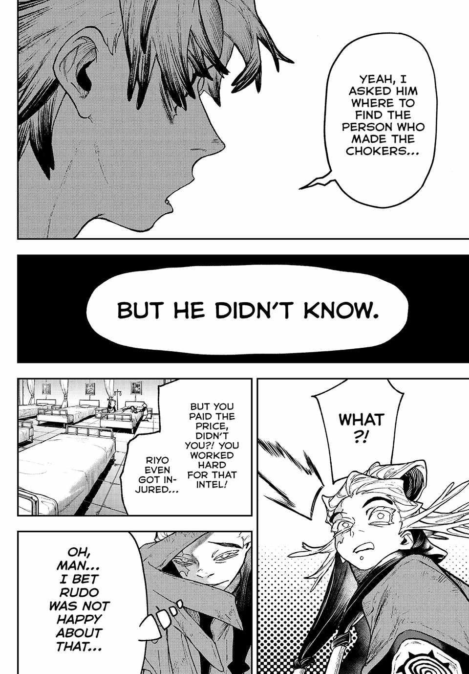 Gachiakuta Manga Chapter 111 page 18 - False Face