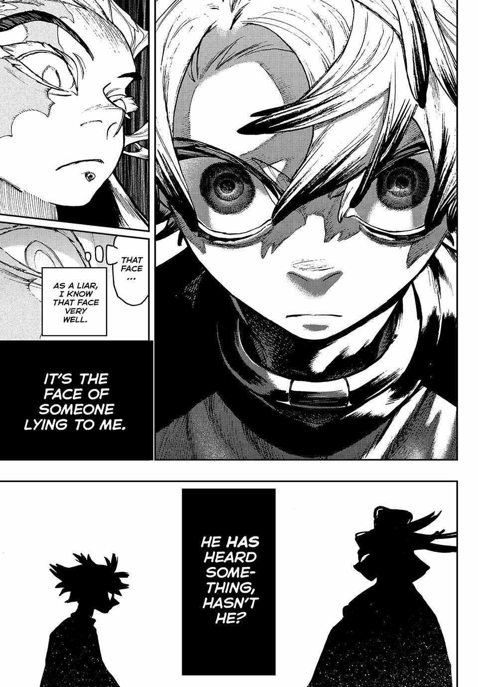 Gachiakuta Manga Chapter 111 page 19 - False Face