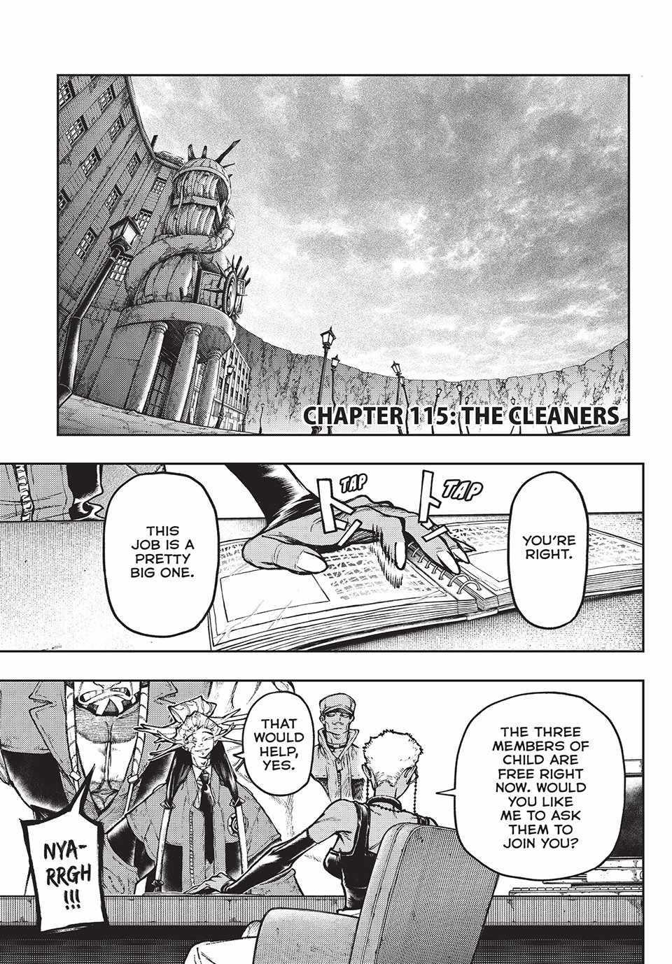 Gachiakuta Manga Chapter 115 page 1 - The Cleaners