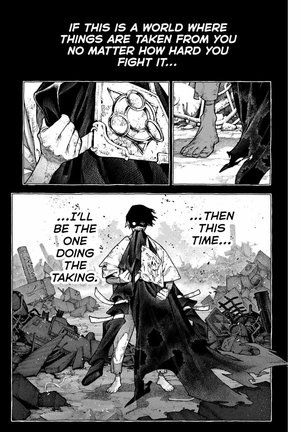 Gachiakuta Manga Chapter 116 page 17 - Rudo Surebrec the Cleaner