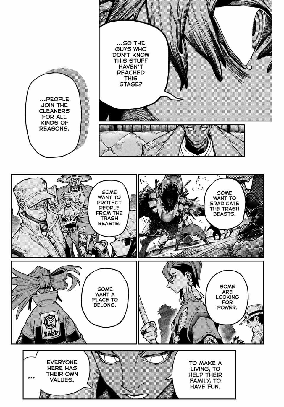 Gachiakuta Manga Chapter 116 page 8 - Rudo Surebrec the Cleaner