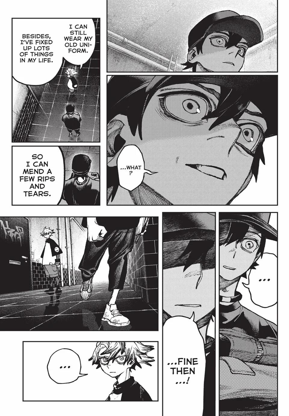 Gachiakuta Manga Chapter 117 page 14 - The Hero of the Story