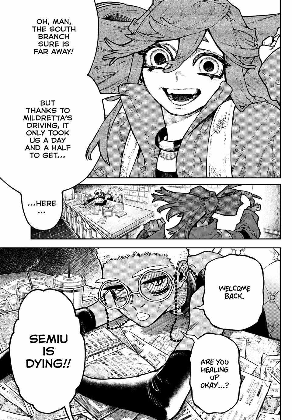 Gachiakuta Manga Chapter 118 page 3 - Oozing