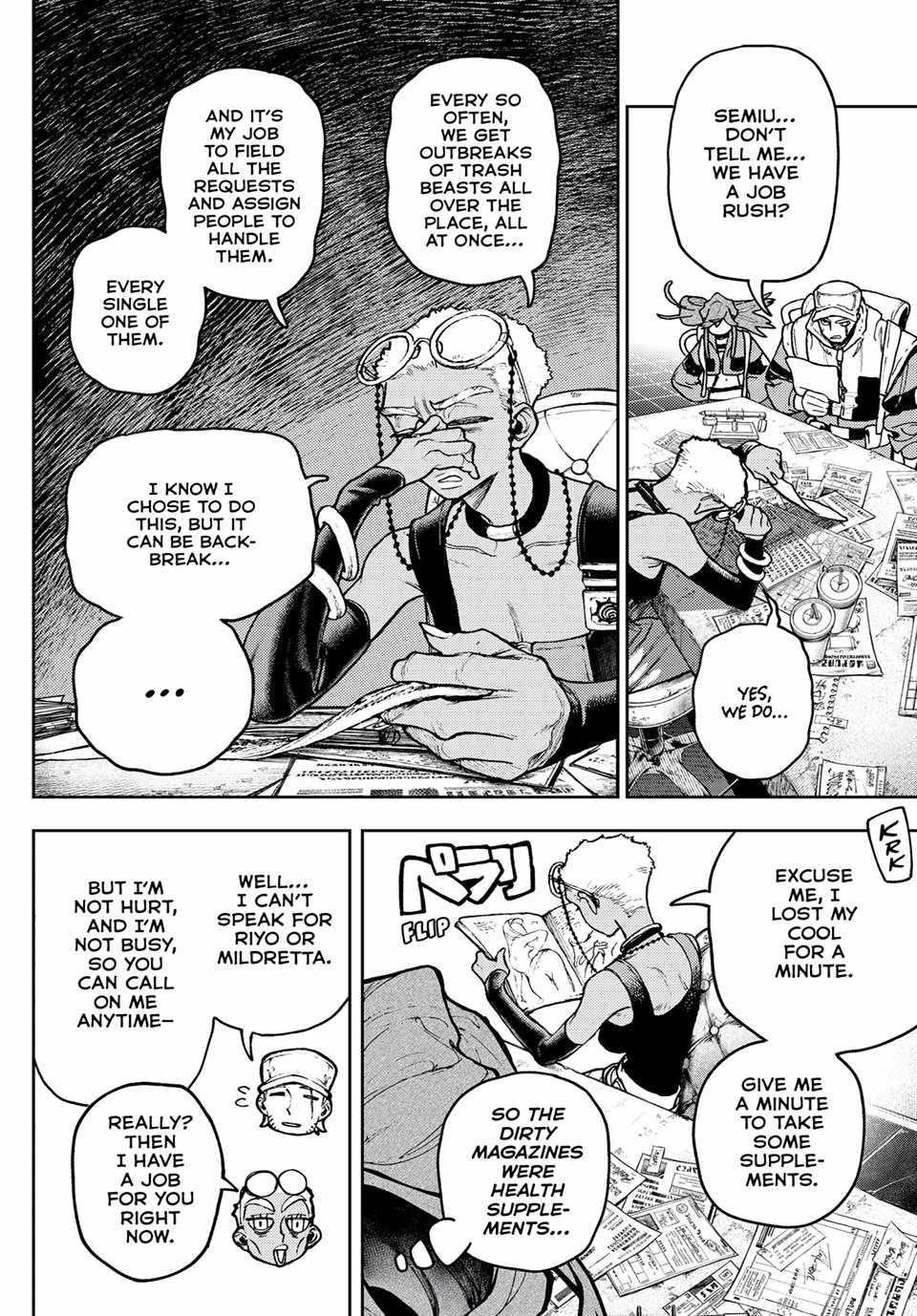 Gachiakuta Manga Chapter 118 page 4 - Oozing