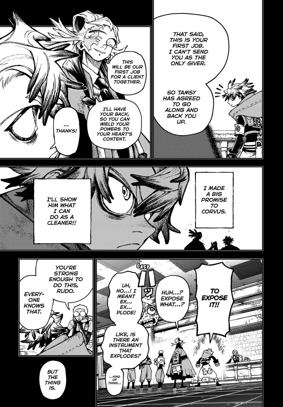 Gachiakuta Manga Chapter 119 page 5 - First Job!