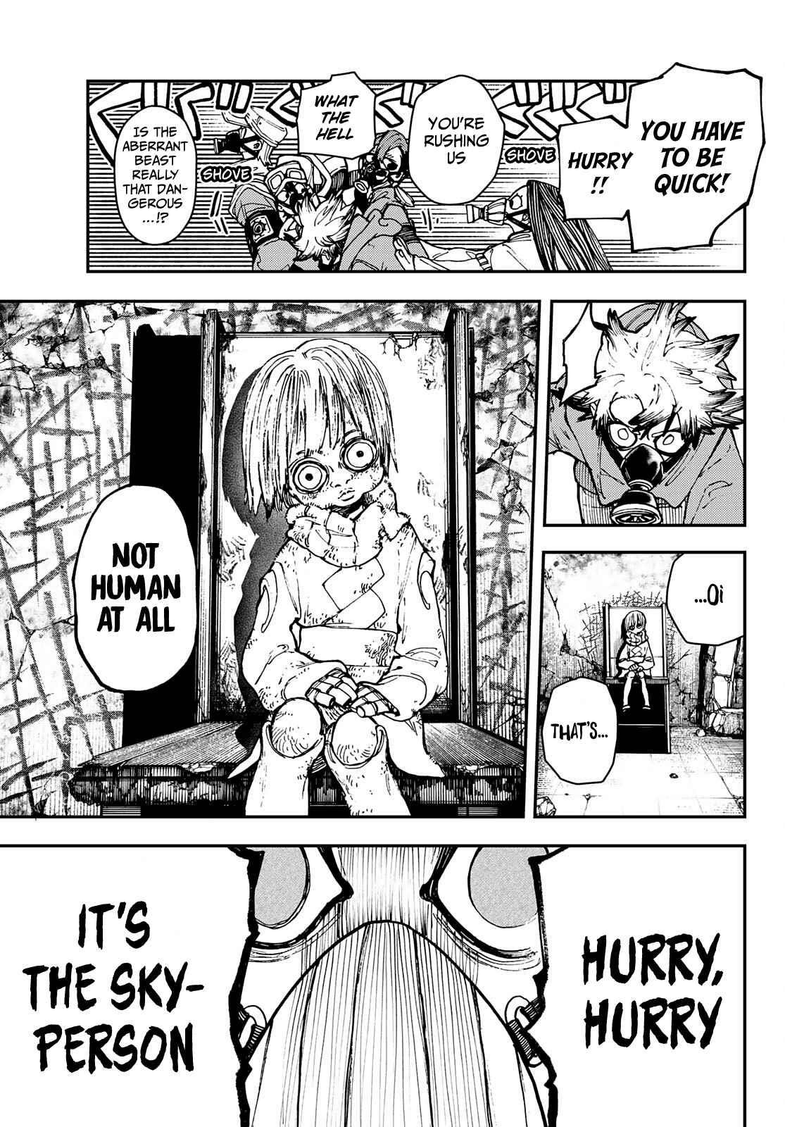 Gachiakuta Manga Chapter 12 page 16 - Shadow on the Ground