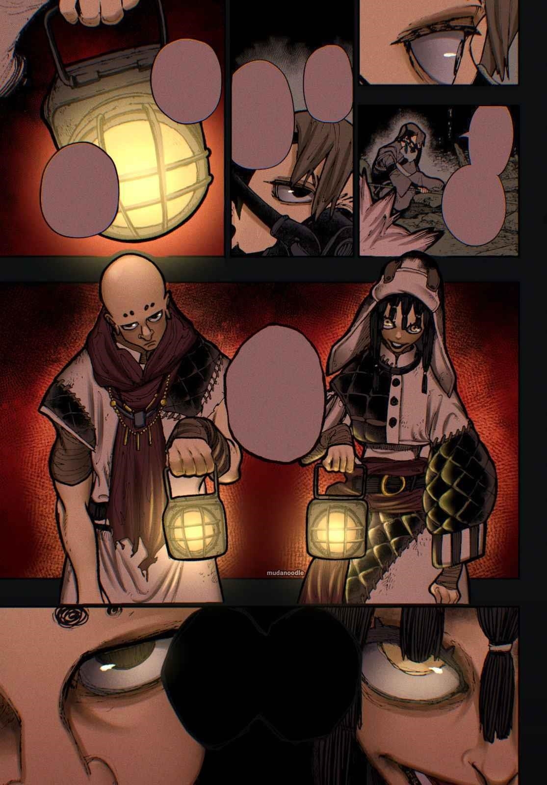 Gachiakuta Manga Chapter 12 page 22 - Shadow on the Ground