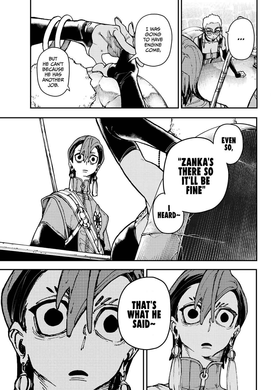 Gachiakuta Manga Chapter 12 page 8 - Shadow on the Ground