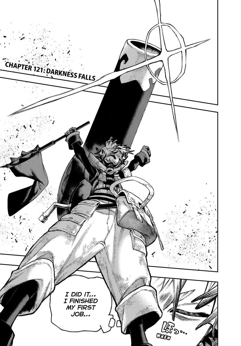 Gachiakuta Manga Chapter 121 page 1 - Darkness Falls