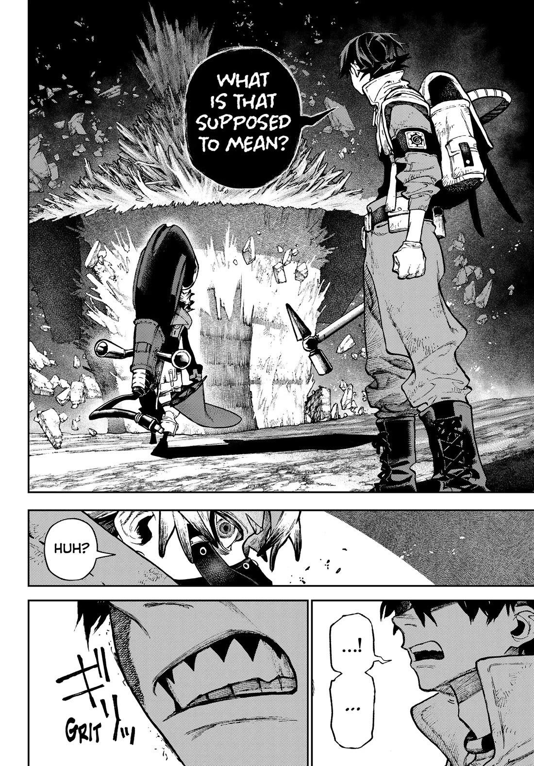 Gachiakuta Manga Chapter 122 page 2 - Explosion