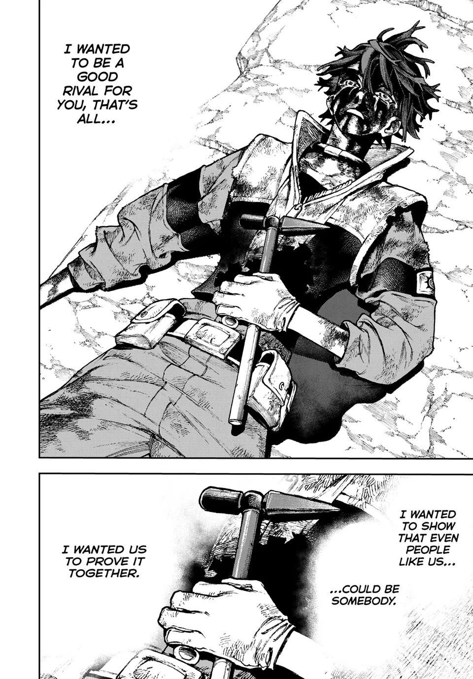 Gachiakuta Manga Chapter 125 page 17 - The Fate of the Faceless Mob