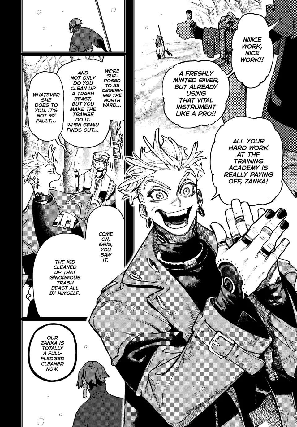 Gachiakuta Manga Chapter 125 page 9 - The Fate of the Faceless Mob