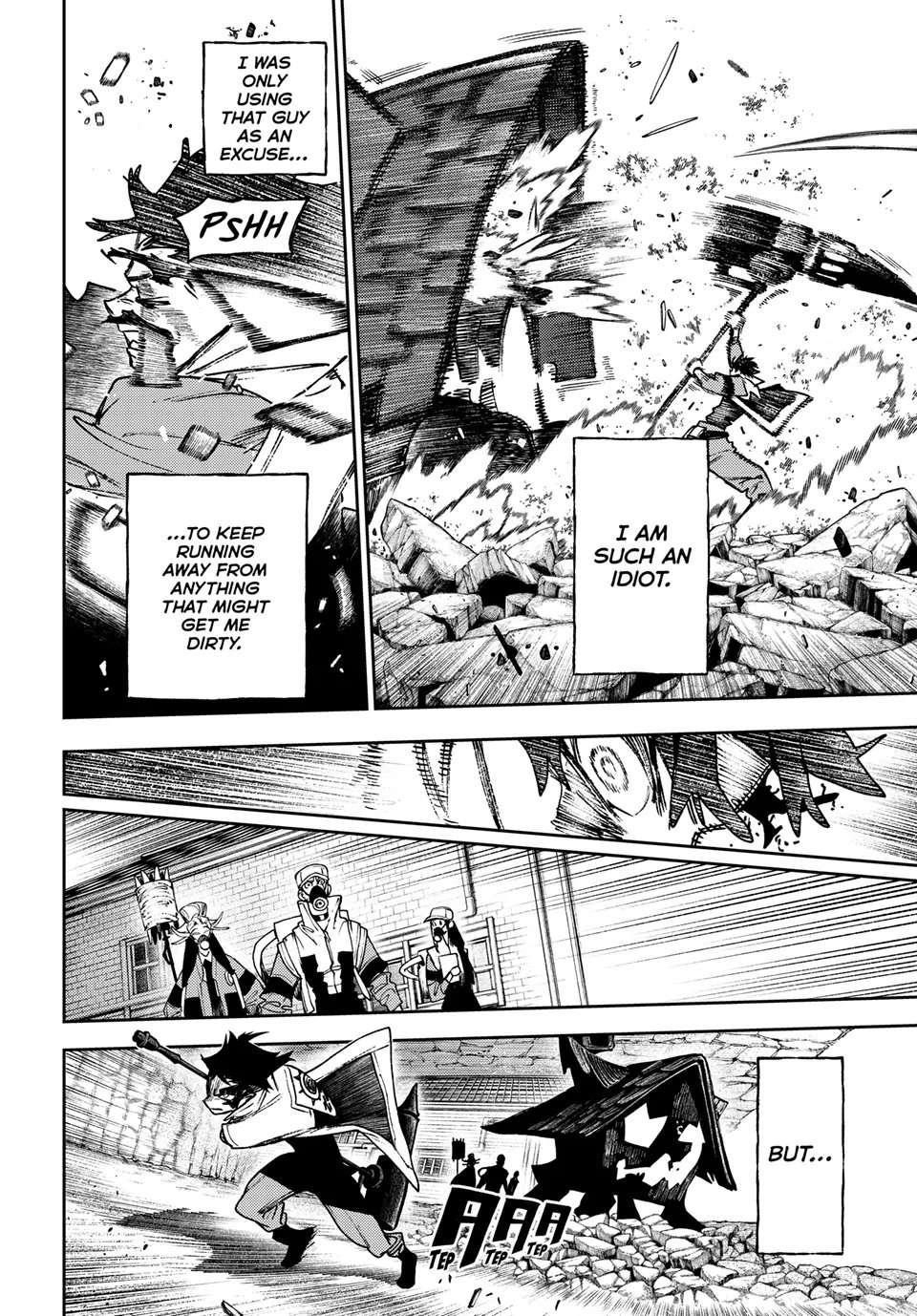 Gachiakuta Manga Chapter 127 page 10 - Explosion Reprise