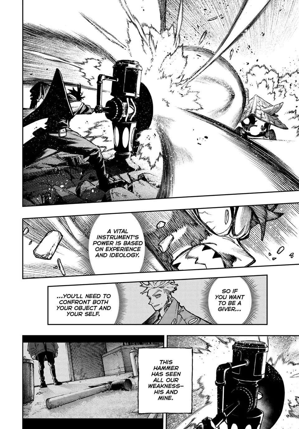 Gachiakuta Manga Chapter 127 page 12 - Explosion Reprise