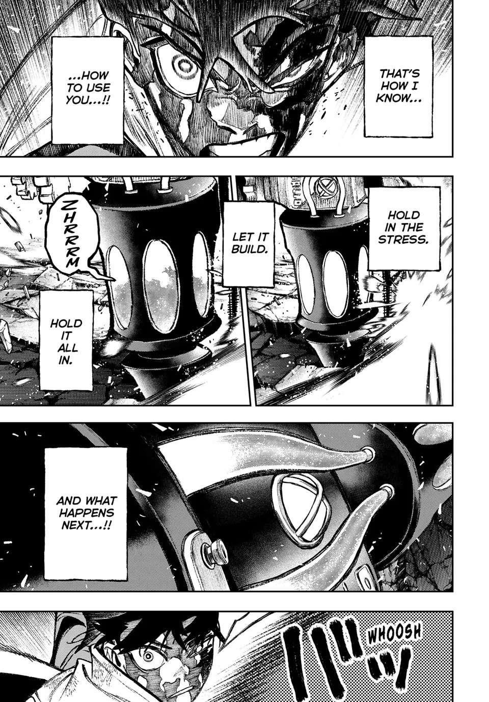 Gachiakuta Manga Chapter 127 page 13 - Explosion Reprise