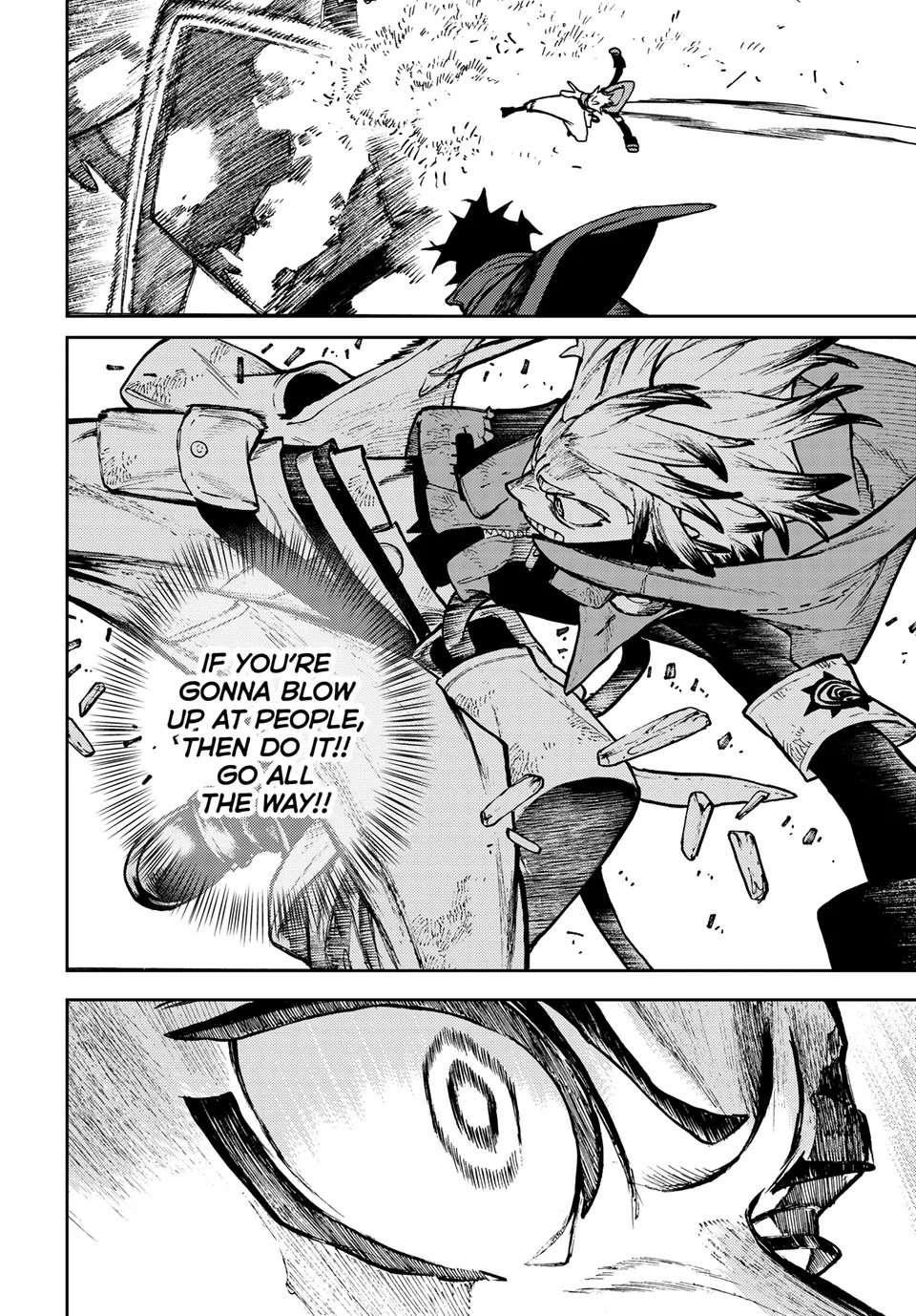 Gachiakuta Manga Chapter 127 page 14 - Explosion Reprise