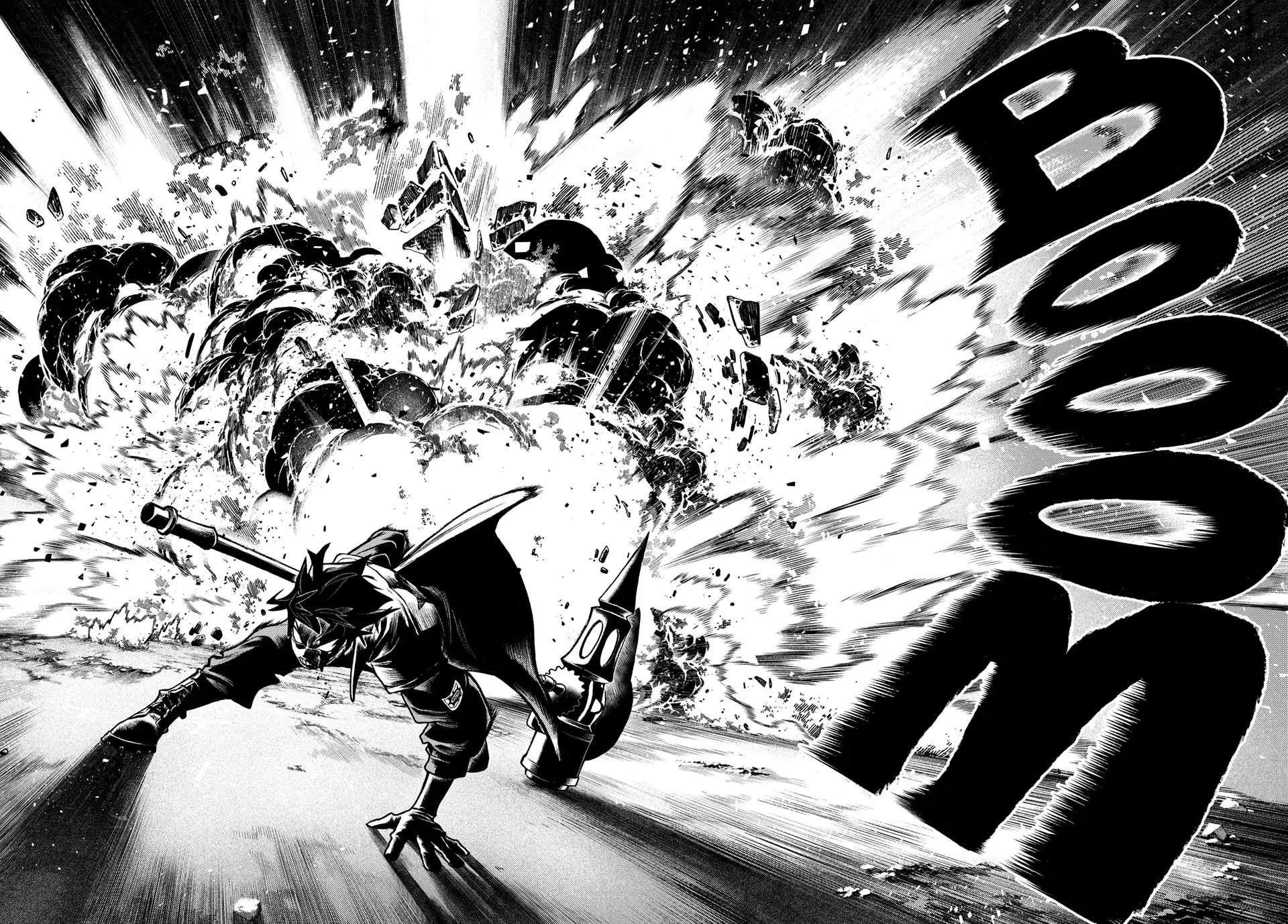 Gachiakuta Manga Chapter 127 page 18 - Explosion Reprise