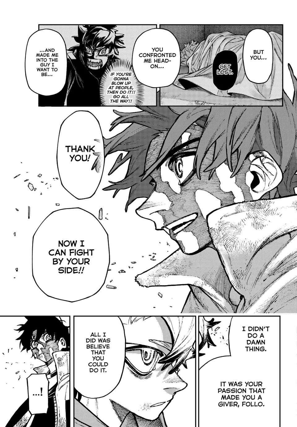 Gachiakuta Manga Chapter 127 page 3 - Explosion Reprise