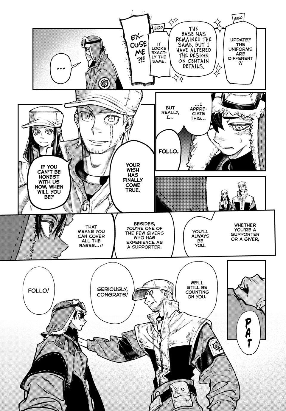 Gachiakuta Manga Chapter 129 page 15 - Joining the Team