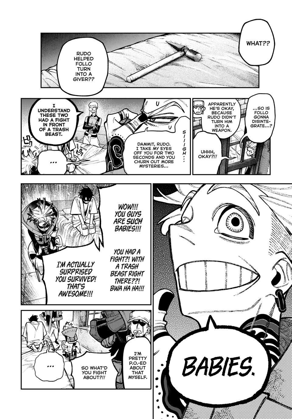 Gachiakuta Manga Chapter 129 page 6 - Joining the Team