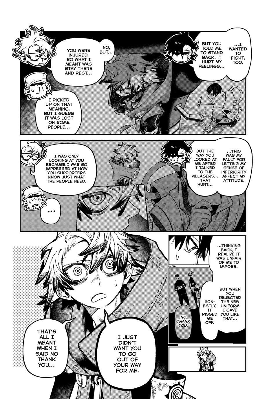 Gachiakuta Manga Chapter 129 page 8 - Joining the Team