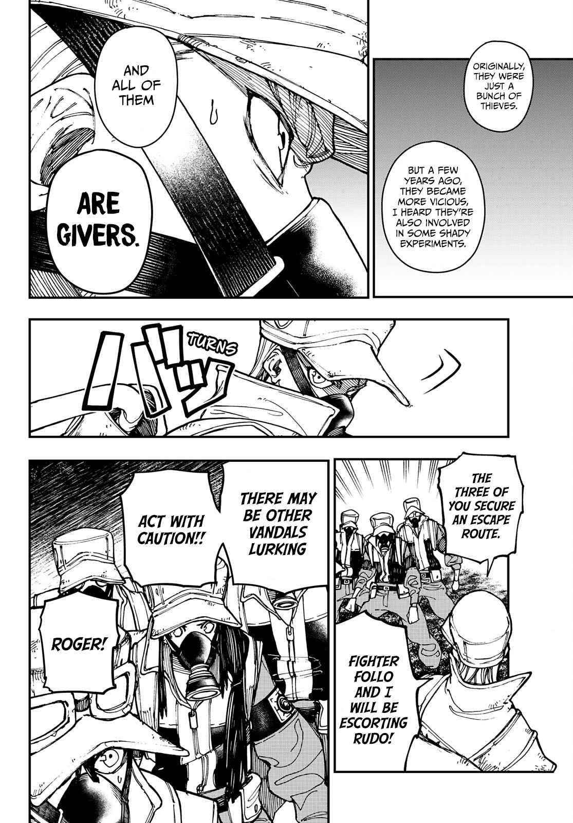 Gachiakuta Manga Chapter 13 page 2 - Raiders