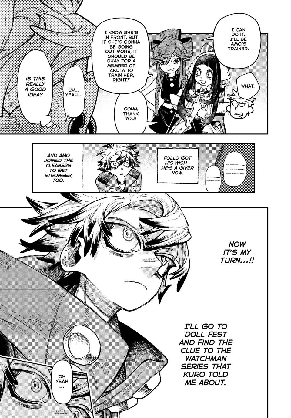 Gachiakuta Manga Chapter 130 page 7 - Preparation