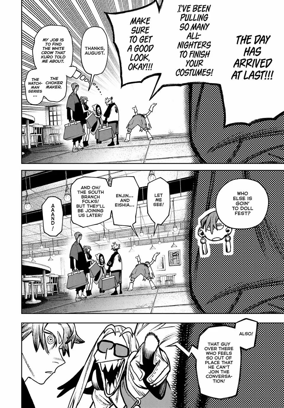 Gachiakuta Manga Chapter 131 page 13 - Requesting Leave