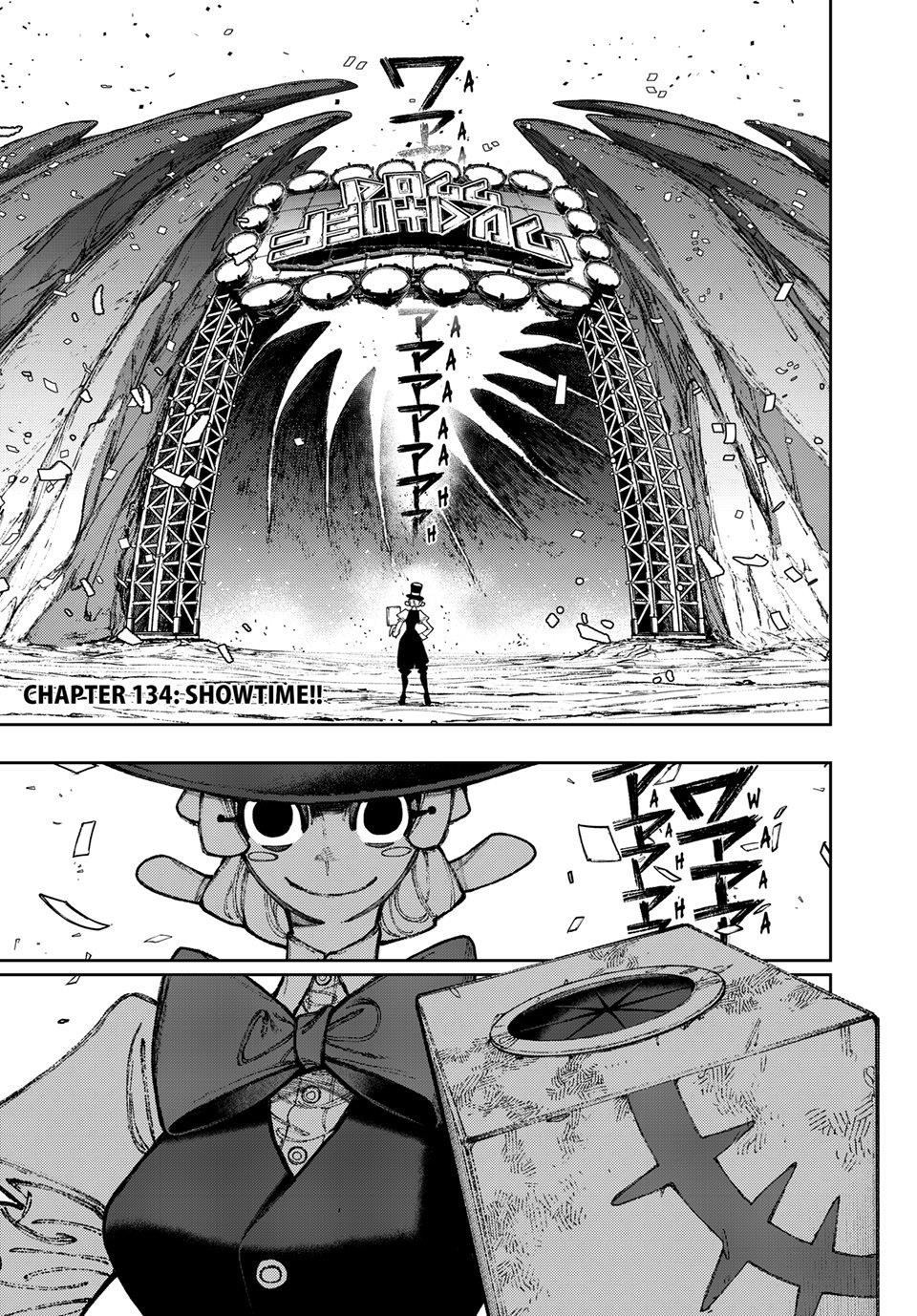 Gachiakuta Manga Chapter 134 page 1 - Showtime!!