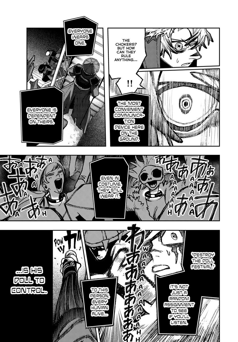 Gachiakuta Manga Chapter 137 page 14 - The Real Doll Festival