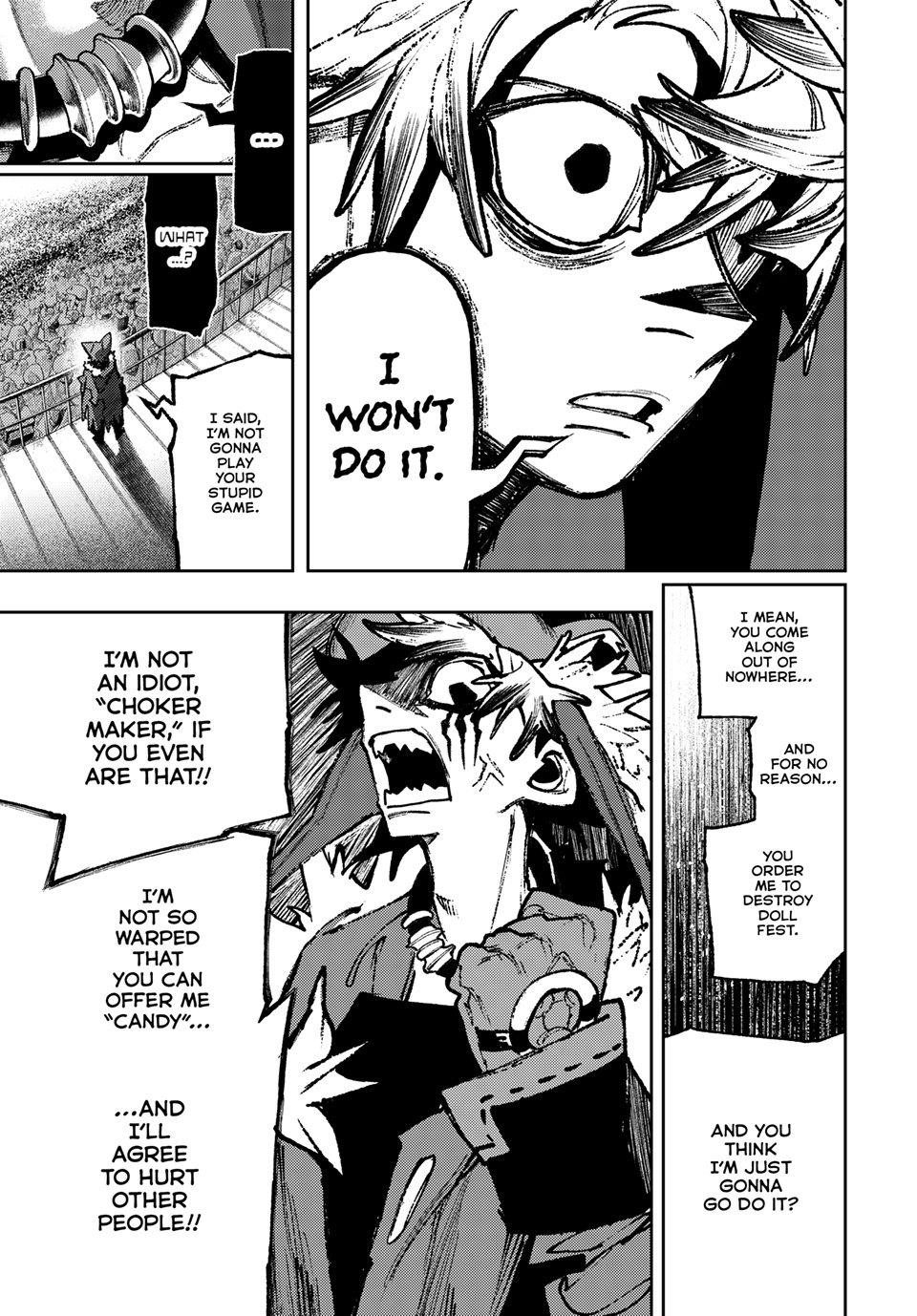 Gachiakuta Manga Chapter 137 page 8 - The Real Doll Festival