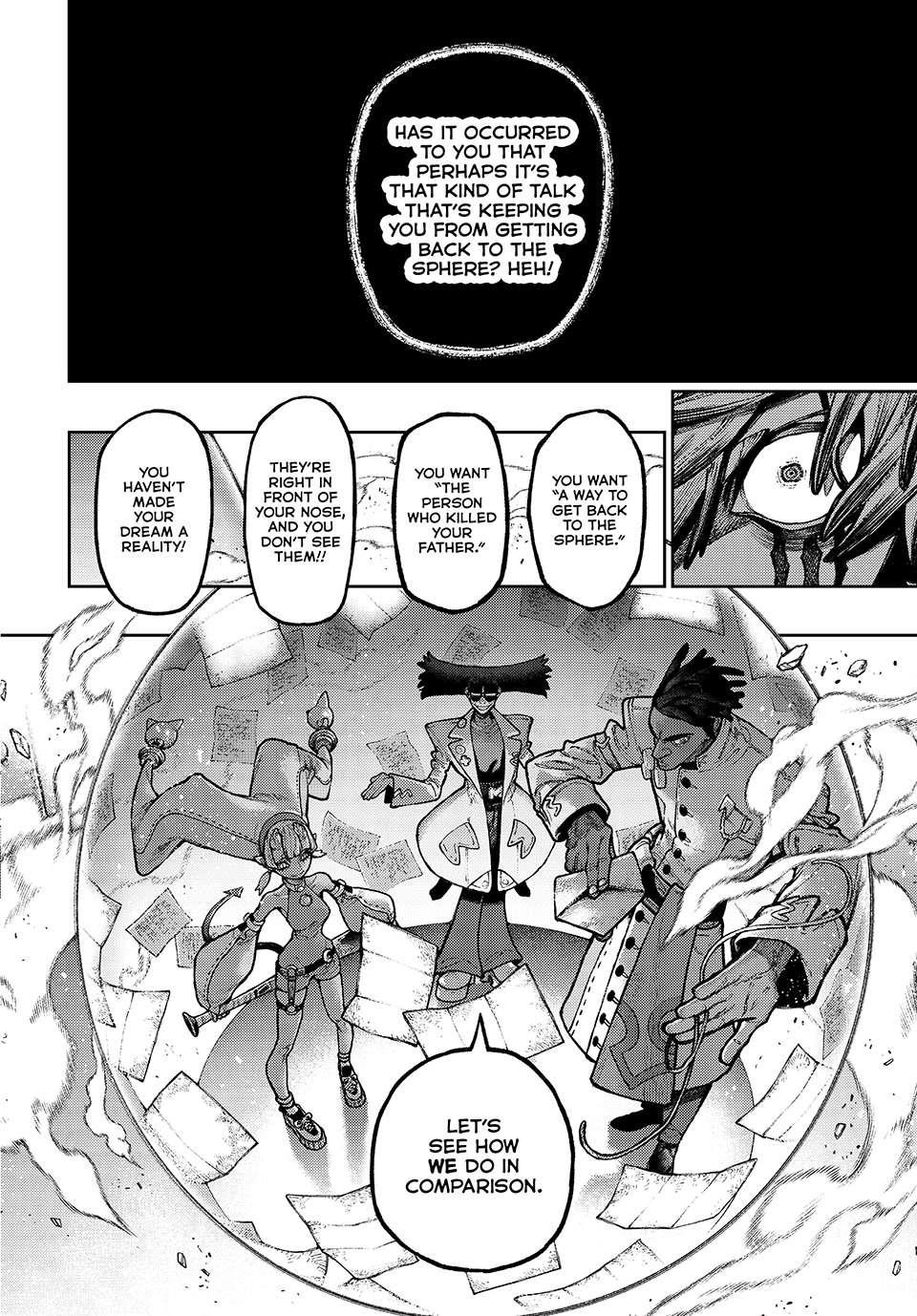 Gachiakuta Manga Chapter 139 page 10 - Mymo the Ruler