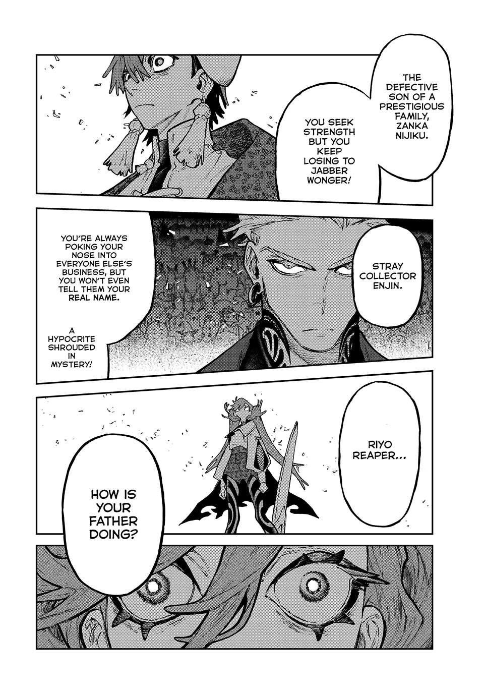 Gachiakuta Manga Chapter 139 page 12 - Mymo the Ruler