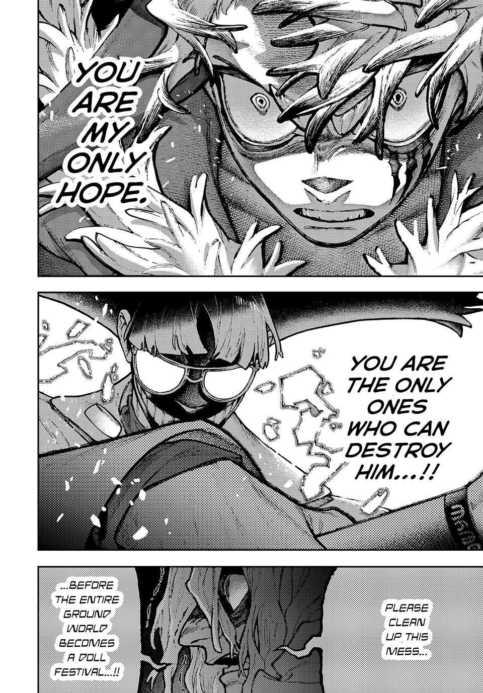 Gachiakuta Manga Chapter 139 page 6 - Mymo the Ruler