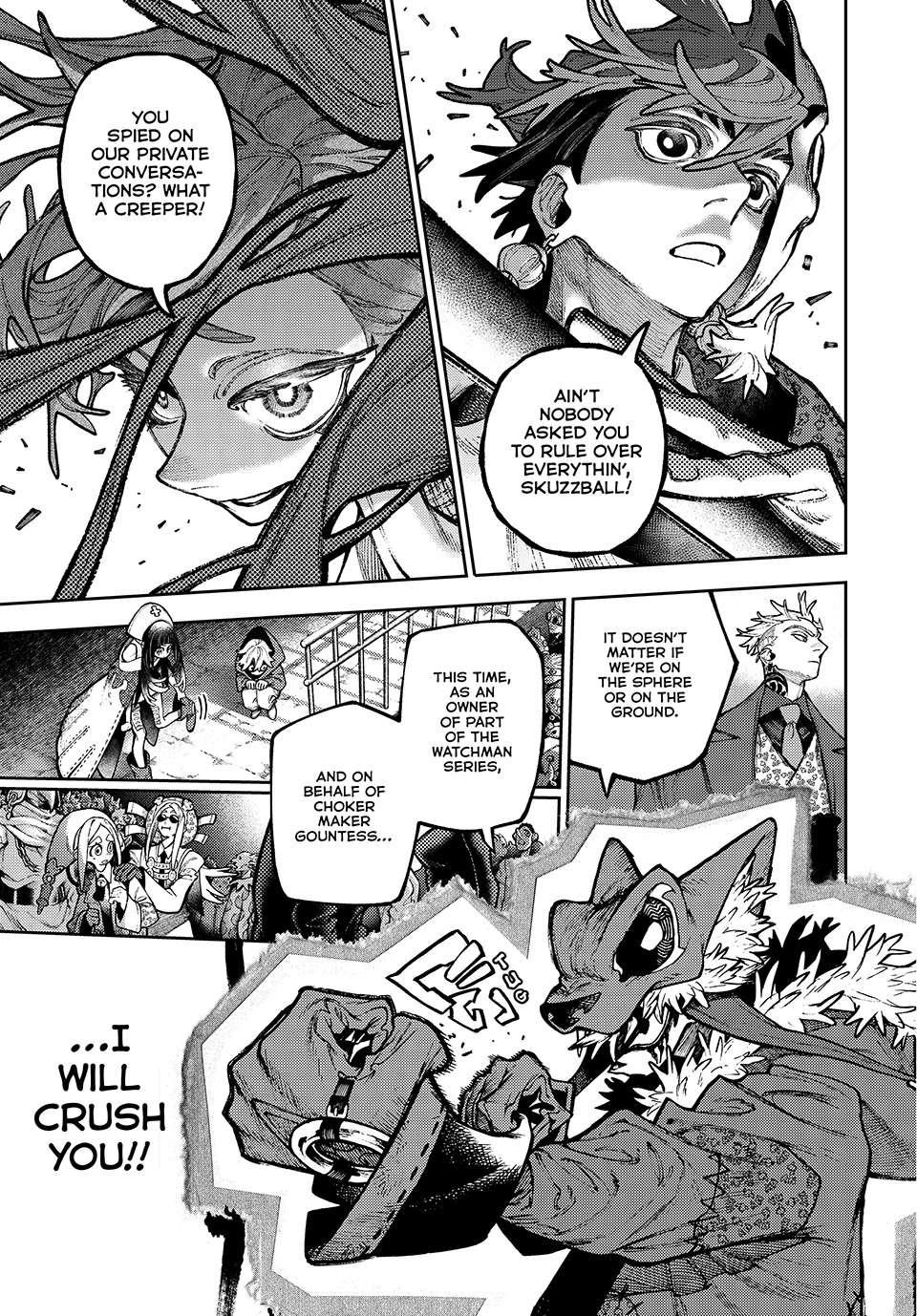 Gachiakuta Manga Chapter 139 page 9 - Mymo the Ruler