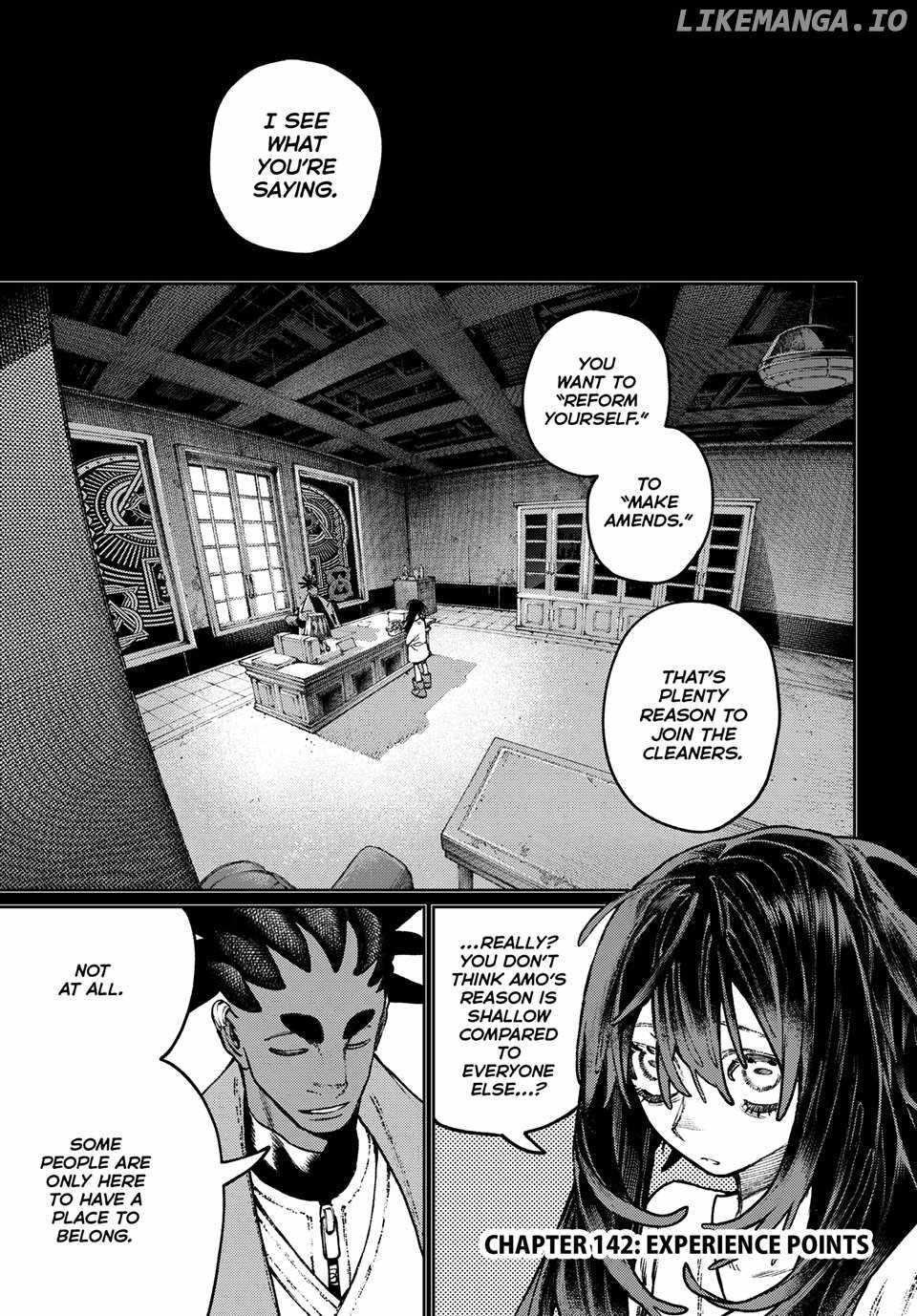 Gachiakuta Manga Chapter 142 page 1 - Experience Points