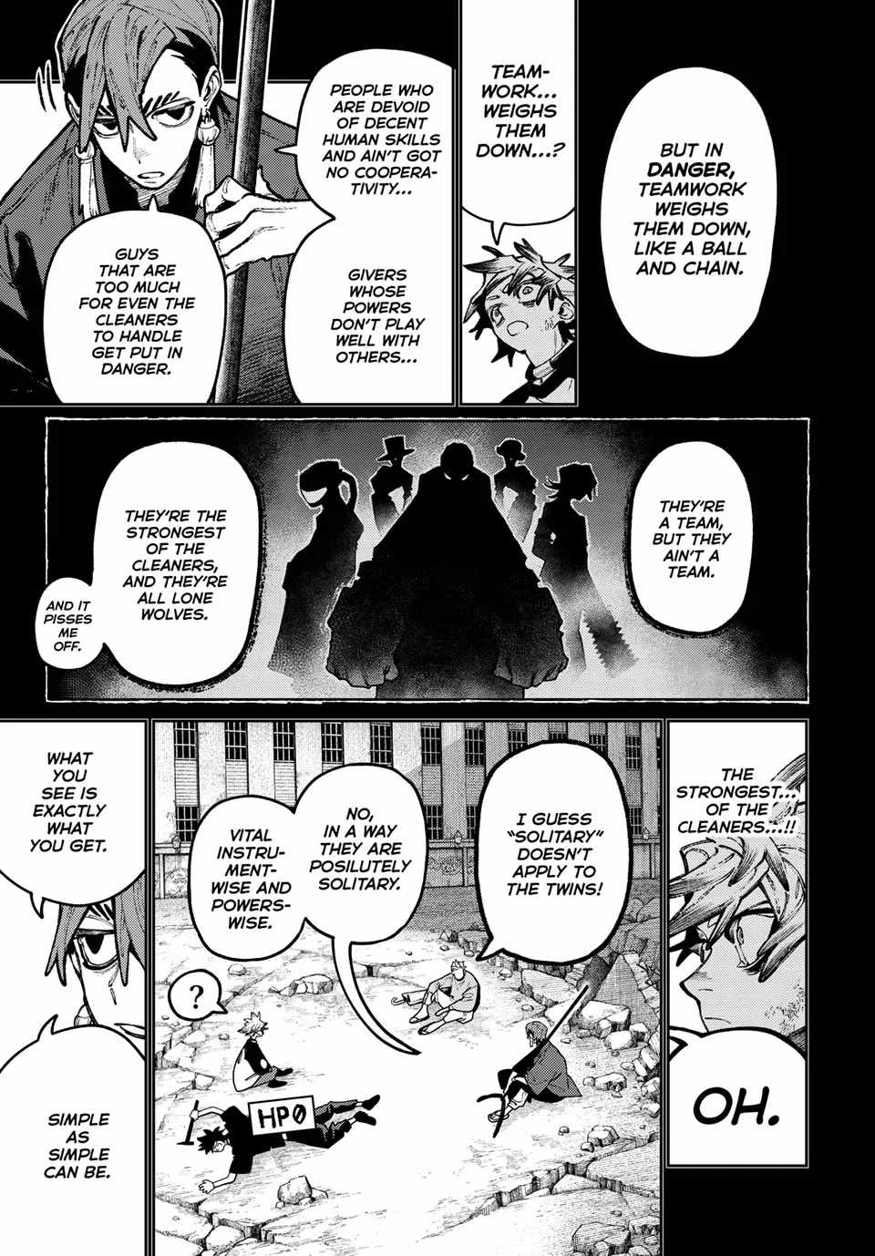 Gachiakuta Manga Chapter 143 page 5 - Danger