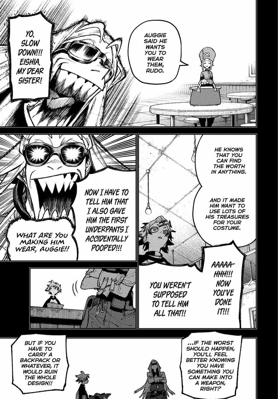 Gachiakuta Manga Chapter 144 page 3 - Simple