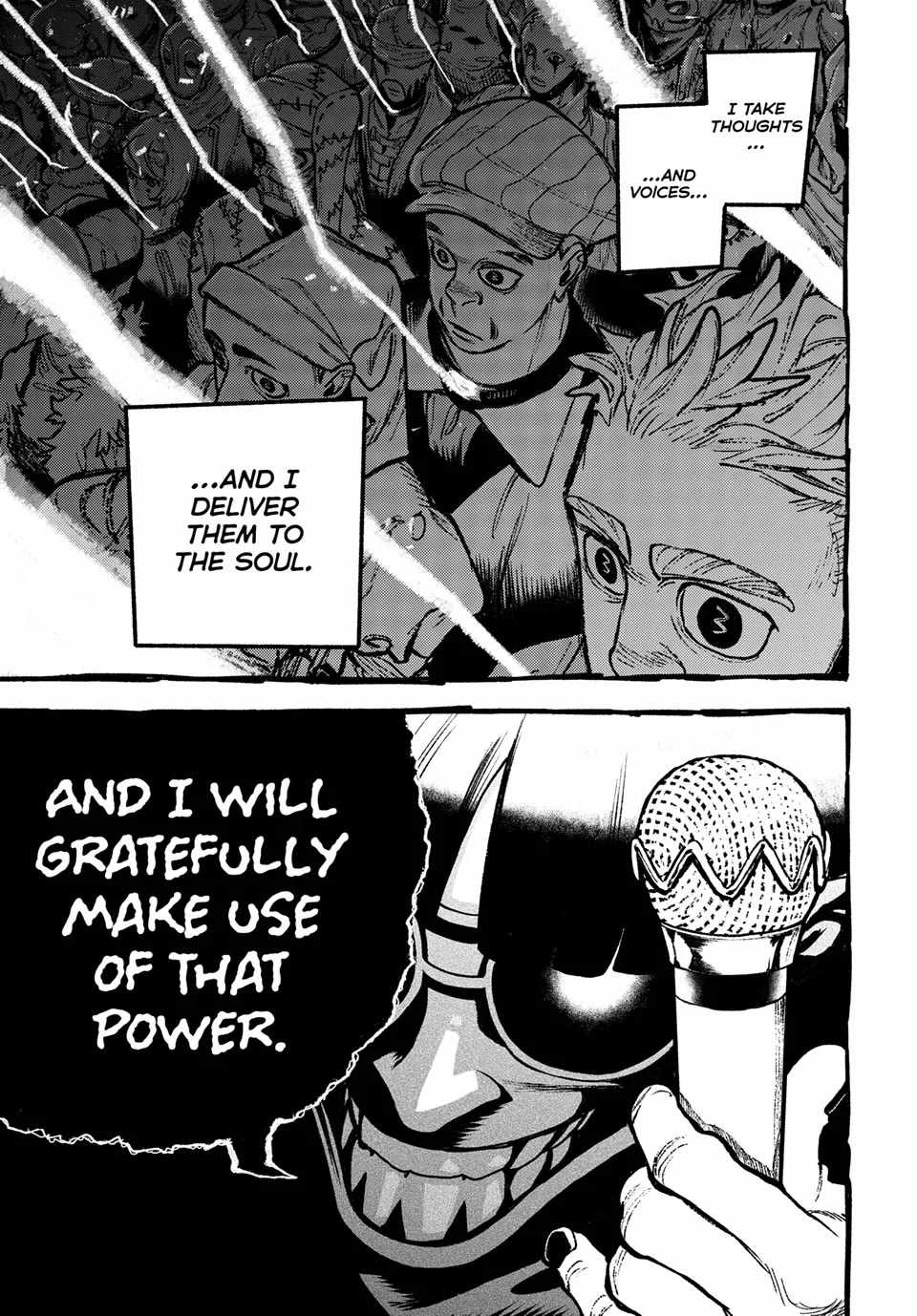 Gachiakuta Manga Chapter 149 page 15 - Vital Instrument "Connect"