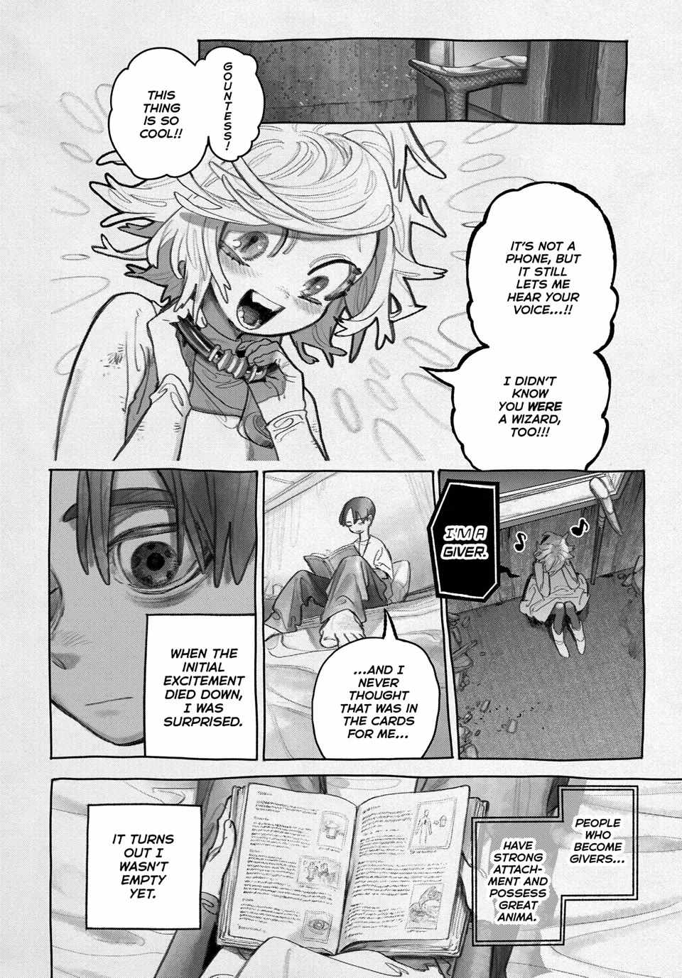 Gachiakuta Manga Chapter 149 page 8 - Vital Instrument "Connect"