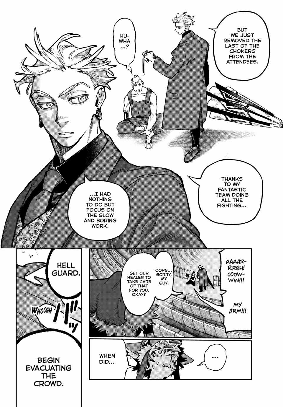 Gachiakuta Manga Chapter 151 page 10 - Something Inhuman