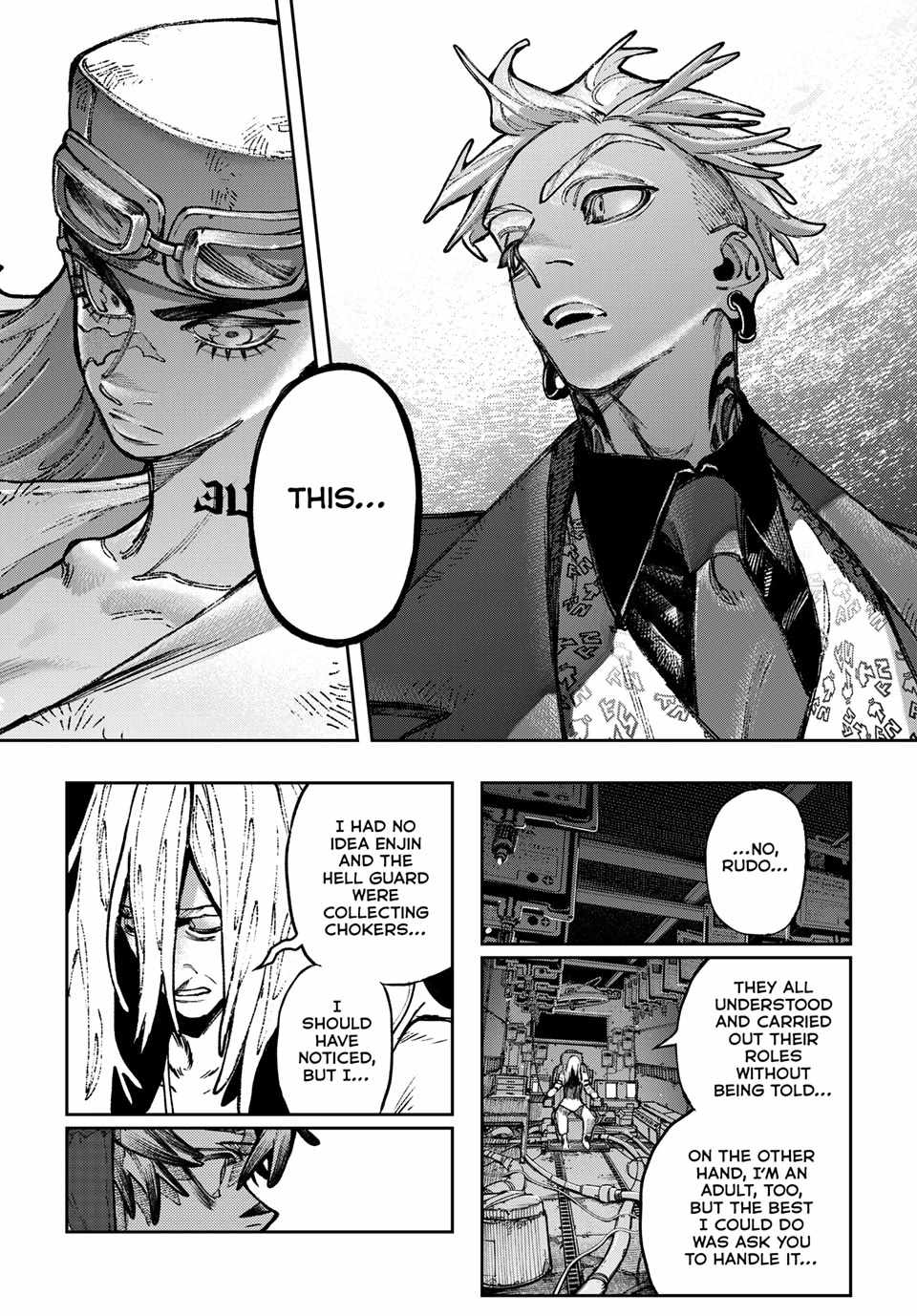 Gachiakuta Manga Chapter 151 page 12 - Something Inhuman