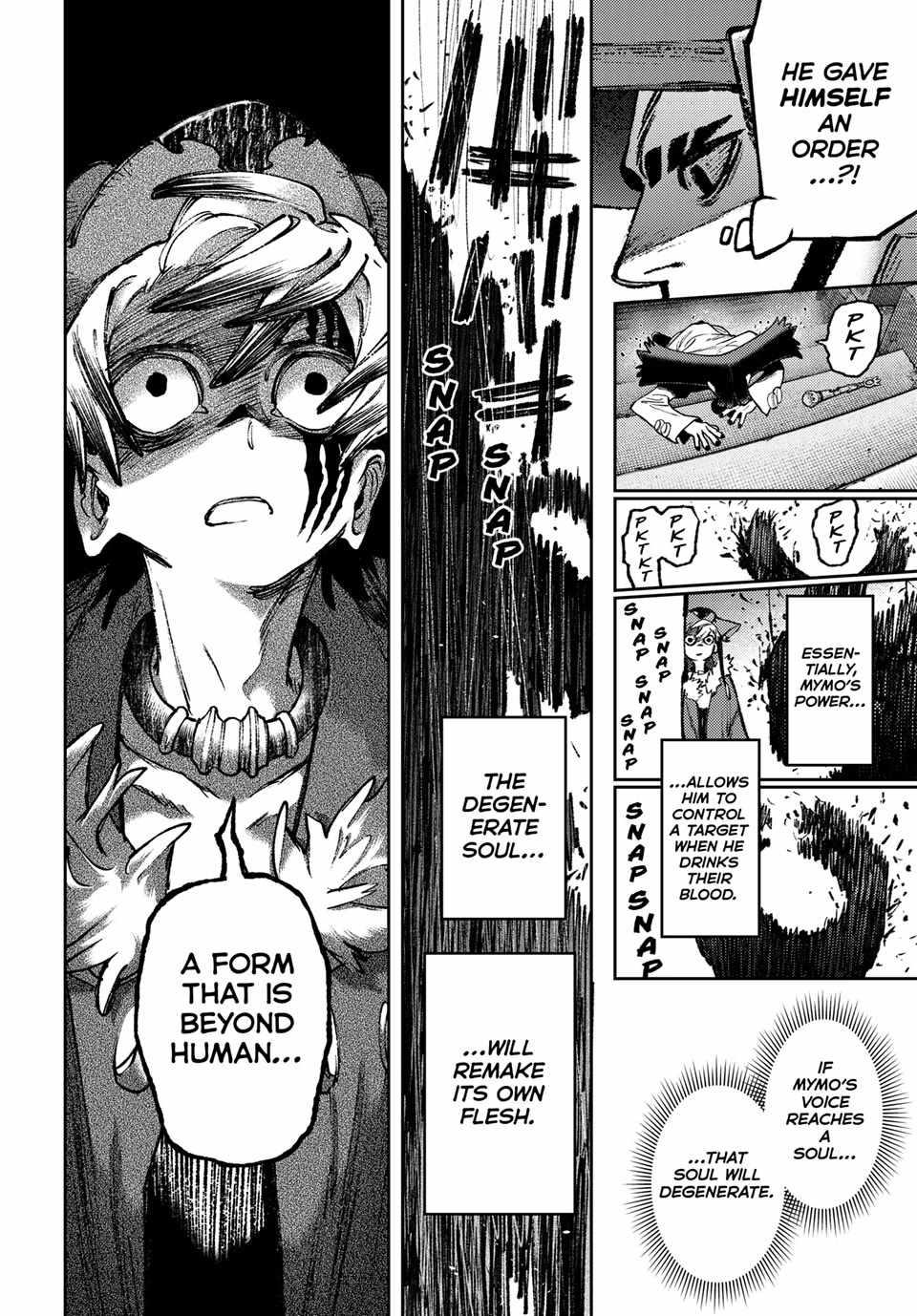 Gachiakuta Manga Chapter 151 page 16 - Something Inhuman