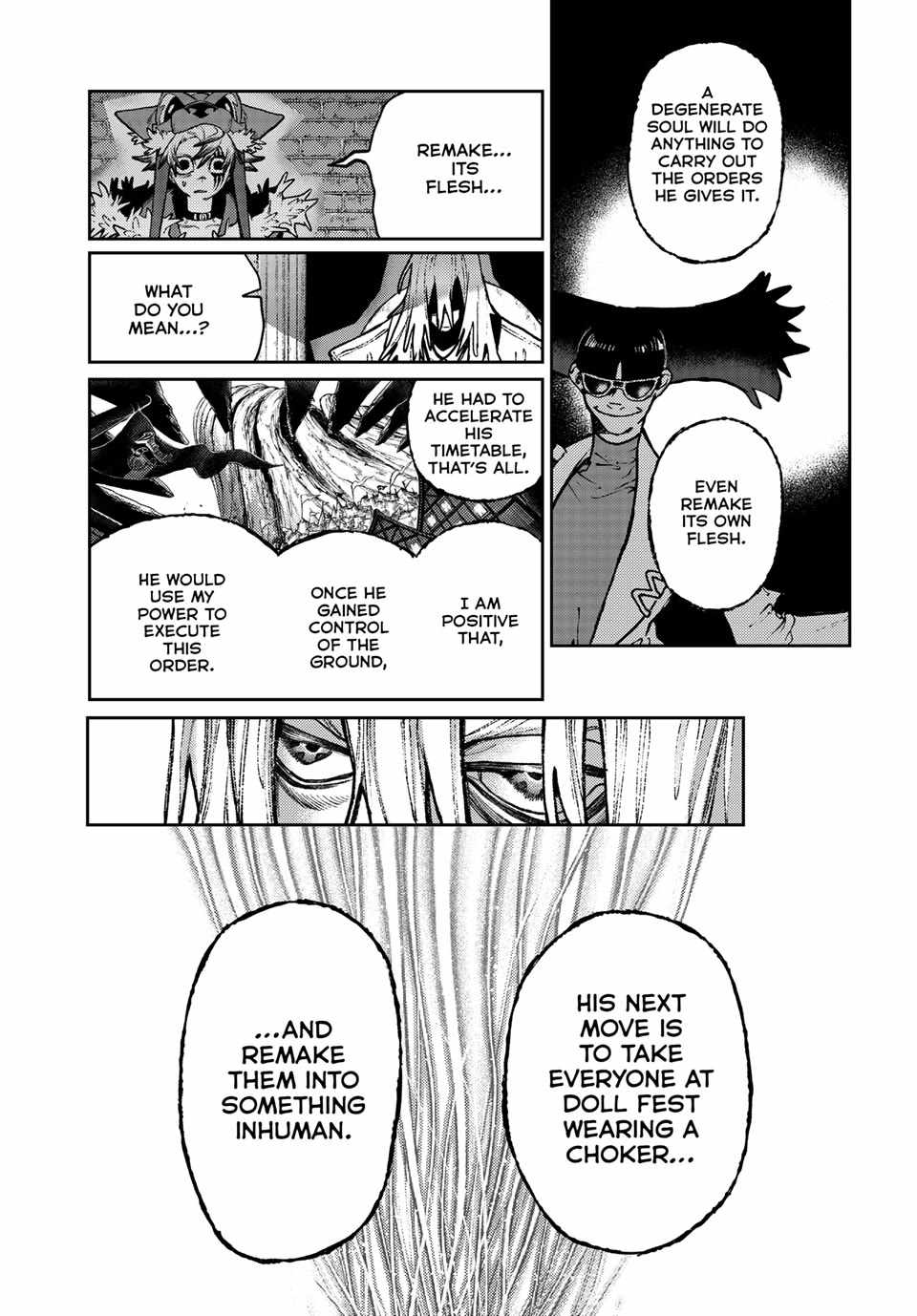 Gachiakuta Manga Chapter 151 page 3 - Something Inhuman