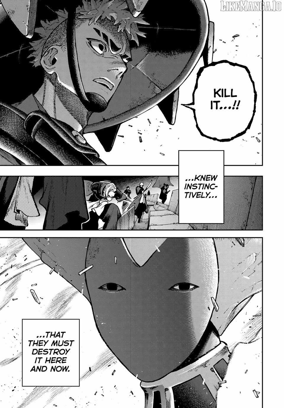 Gachiakuta Manga Chapter 152 page 11 - Locking Eyes with Stranger Things